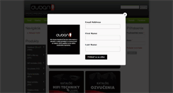 Desktop Screenshot of duban.sk
